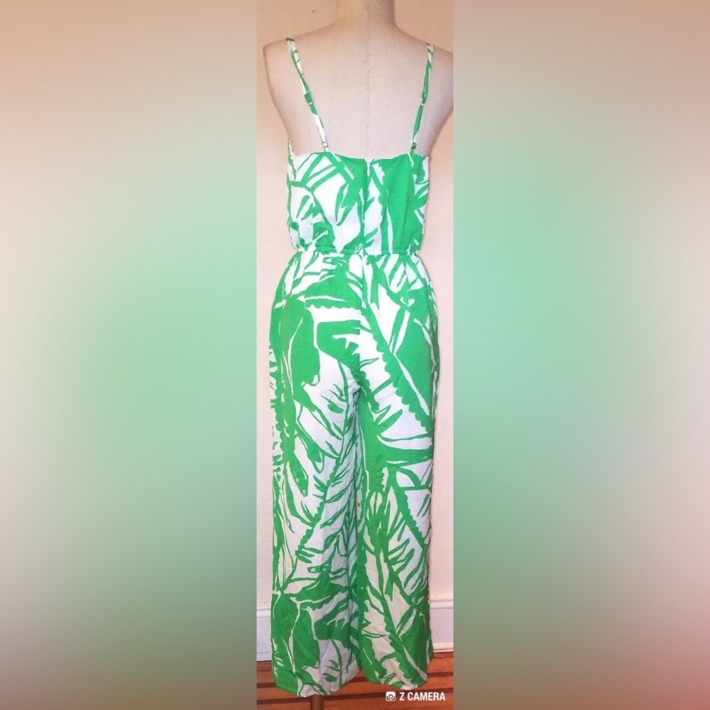 Lilly Pulitzer for Target Green & White Jumpsuit